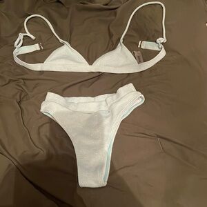 mint green bathing suit size small